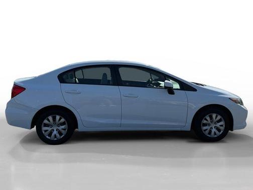 Taffeta White 2012 Honda Civic LX