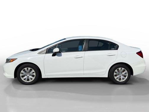 Taffeta White 2012 Honda Civic LX