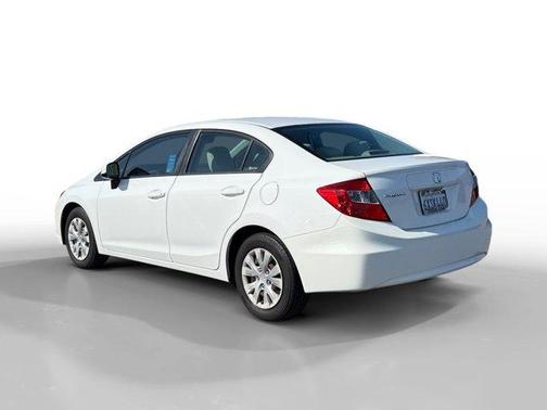 Taffeta White 2012 Honda Civic LX
