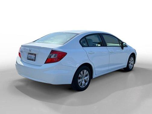 Taffeta White 2012 Honda Civic LX