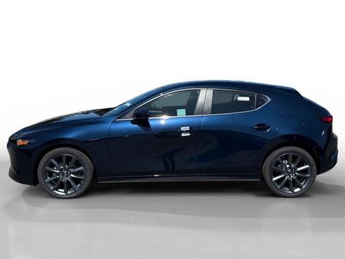 Deep Crystal Blue Mica 2026 Mazda Mazda3 FWD w/Preferred Package