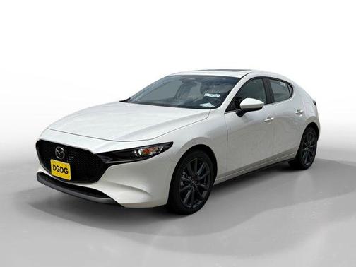 Snowflake White Pearl 2026 Mazda Mazda3 FWD w/Preferred Package