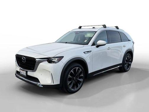 Rhodium White Metallic 2024 Mazda CX-90 Premium