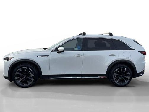 Rhodium White Metallic 2024 Mazda CX-90 Premium