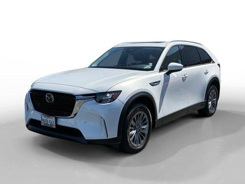 Rhodium White Premium 2025 Mazda CX-90 3.3 Turbo Preferred Package