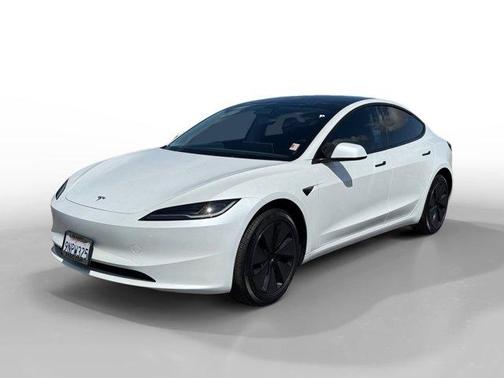Pearl White Multi 2024 Tesla Model 3 Base