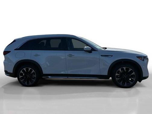Rhodium White Metallic 2024 Mazda CX-90 PHEV Premium