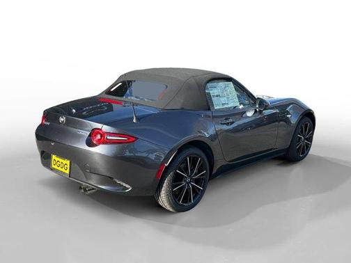 Machine Gray Metallic 2026 Mazda MX-5 Miata GRAND TOURING