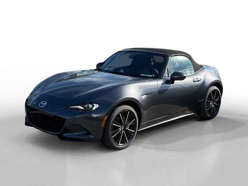 Machine Gray Metallic 2026 Mazda MX-5 Miata GRAND TOURING