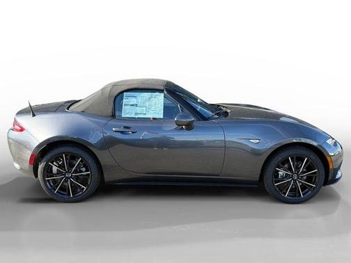 Machine Gray Metallic 2026 Mazda MX-5 Miata GRAND TOURING