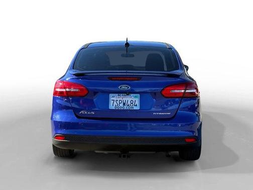 Blue 2015 Ford Focus Titanium