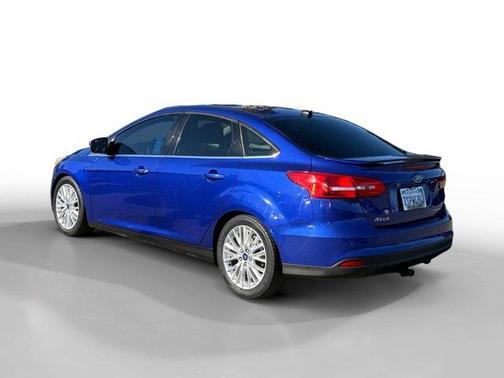Blue 2015 Ford Focus Titanium