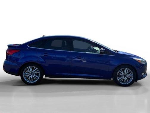 Blue 2015 Ford Focus Titanium