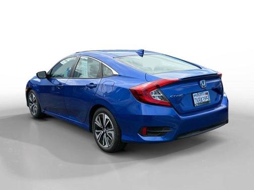 Aegean Blue Metallic 2016 Honda Civic EX-L