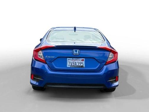Aegean Blue Metallic 2016 Honda Civic EX-L