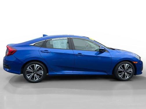 Aegean Blue Metallic 2016 Honda Civic EX-L