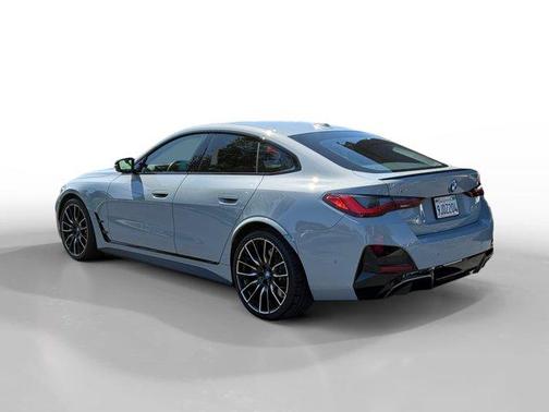Gray Metallic 2023 BMW i4 Gran Coupe M50