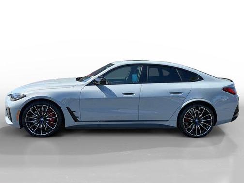 Gray Metallic 2023 BMW i4 Gran Coupe M50
