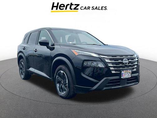 Super Black 2025 Nissan Rogue SV