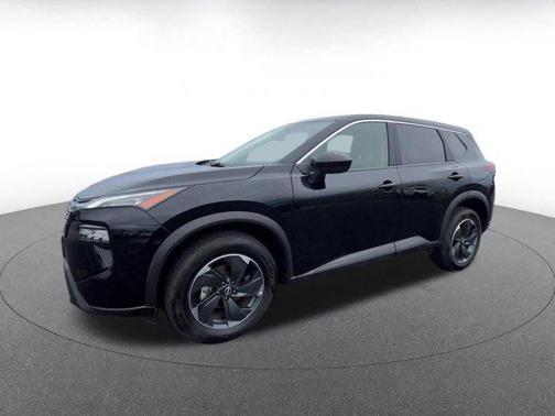 Super Black 2025 Nissan Rogue SV