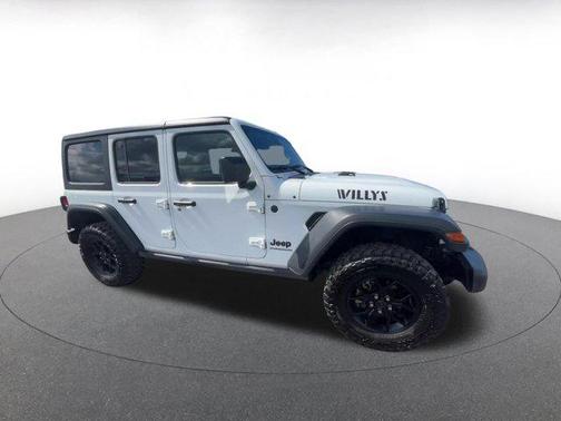 Bright White Clearcoat 2025 Jeep Wrangler Willys