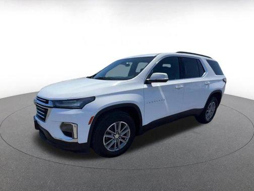 Summit White 2023 Chevrolet Traverse LT Cloth