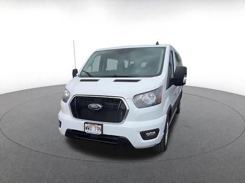Oxford White 2023 Ford Transit-350 XLT