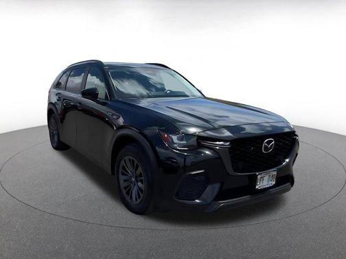 Jet Black Mica 2025 Mazda CX-70 3.3 Turbo Preferred Package