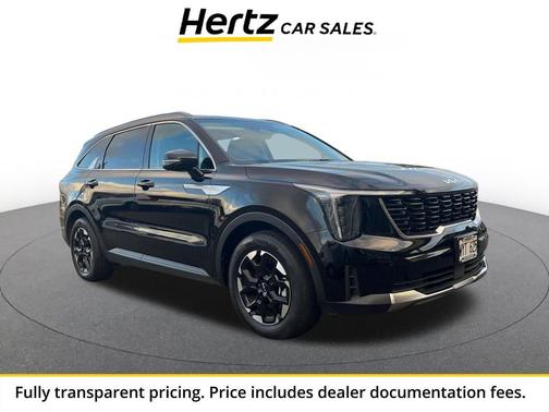 Ebony Black 2024 Kia Sorento S