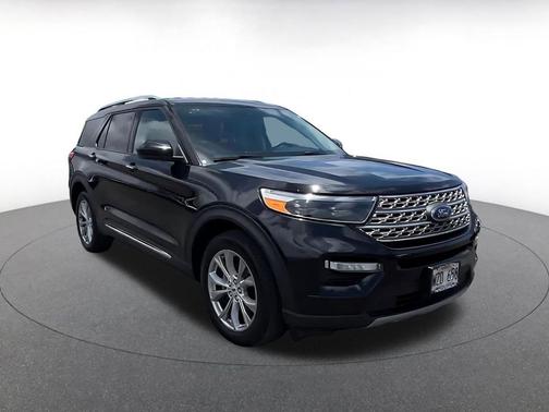 Agate Black Metallic 2024 Ford Explorer Limited