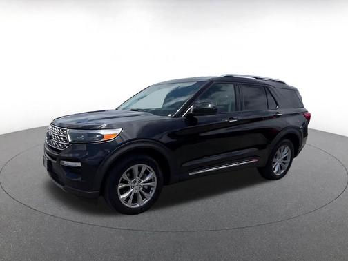 Agate Black Metallic 2024 Ford Explorer Limited