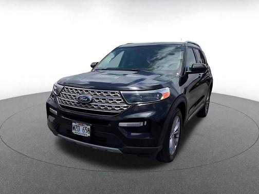 Agate Black Metallic 2024 Ford Explorer Limited