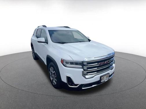 Summit White 2023 GMC Acadia AWD SLT