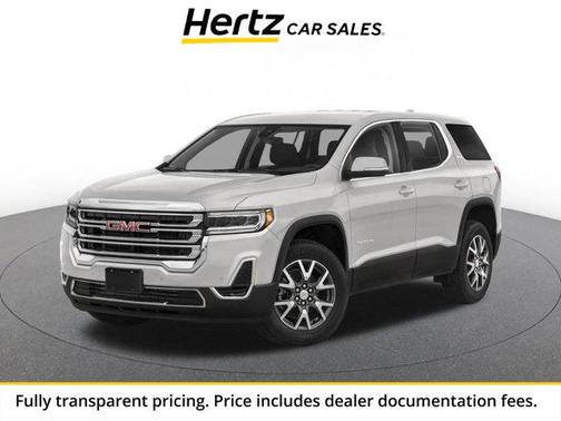 Summit White 2023 GMC Acadia AWD SLT