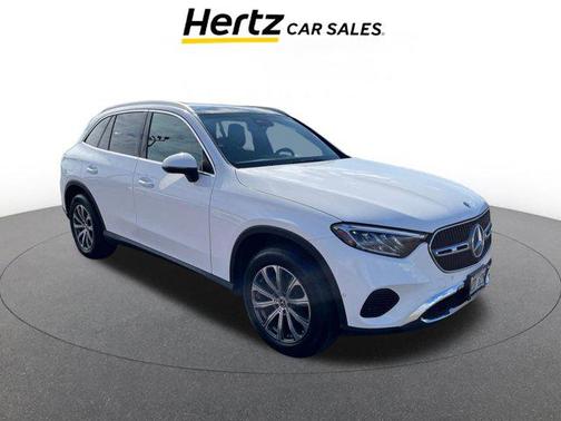 White 2024 Mercedes-Benz GLC 300 Base