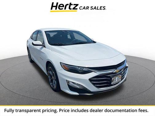 Summit White 2023 Chevrolet Malibu FWD 1LT