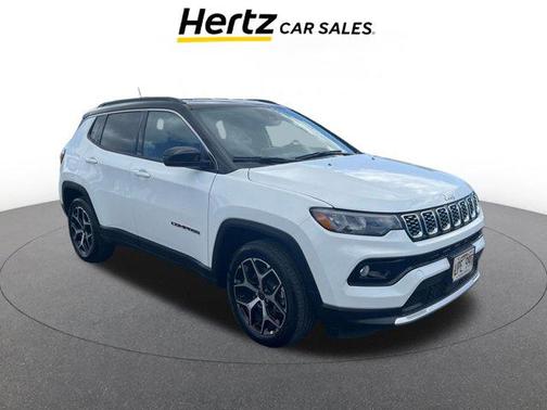 Bright White Clearcoat 2025 Jeep Compass Limited