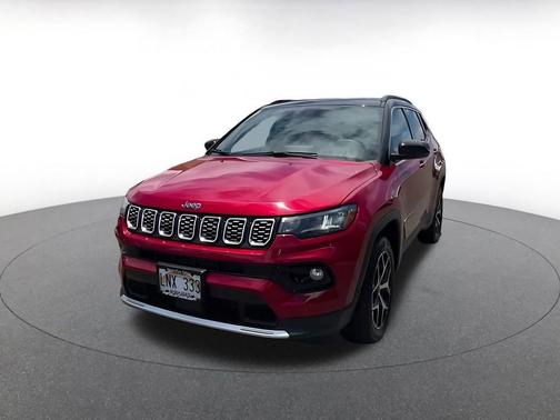 Red Hot Pearlcoat 2025 Jeep Compass Limited