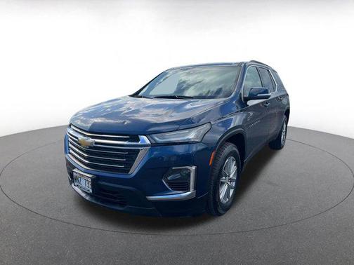 Northsky Blue Metallic 2023 Chevrolet Traverse LT Cloth