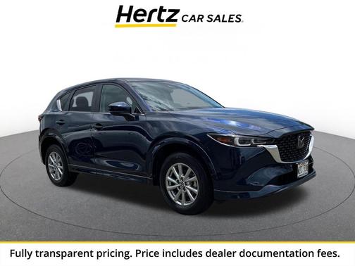 Deep Crystal Blue Mica 2024 Mazda CX-5 2.5 S Select Package
