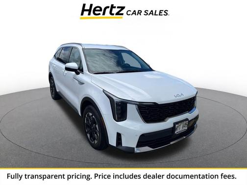 Glacial White Pearl 2024 Kia Sorento S