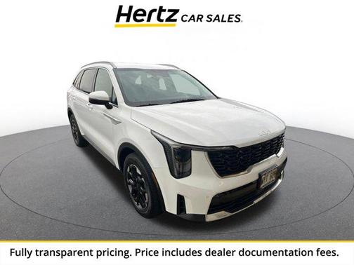 Glacial White Pearl 2024 Kia Sorento S