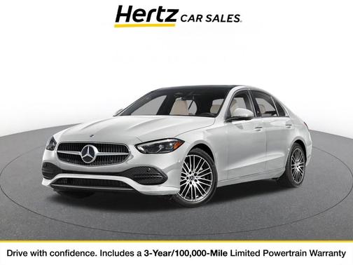 White 2024 Mercedes-Benz C-Class C 300