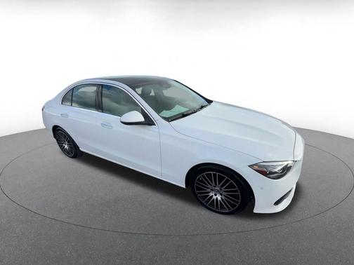 White 2024 Mercedes-Benz C-Class C 300