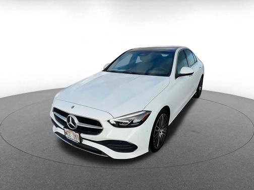 White 2024 Mercedes-Benz C-Class C 300