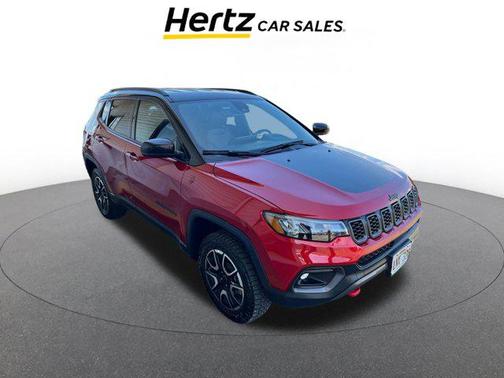 Red Hot Pearlcoat 2025 Jeep Compass Trailhawk