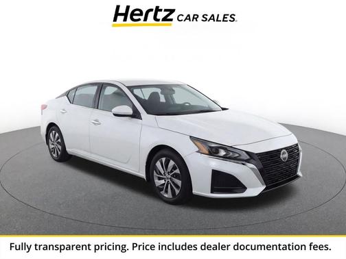 Glacier White 2023 Nissan Altima S FWD
