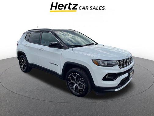 Bright White Clearcoat 2025 Jeep Compass Limited