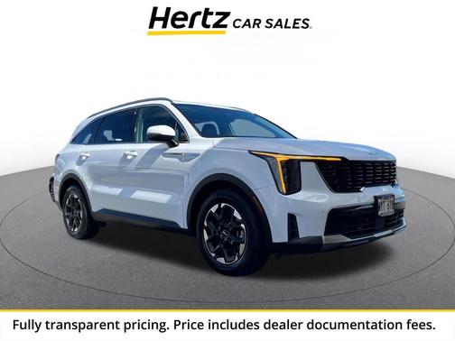 Glacial White Pearl 2024 Kia Sorento S