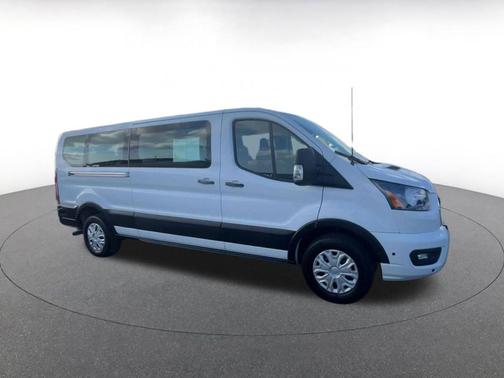 Oxford White 2024 Ford Transit-350 XLT